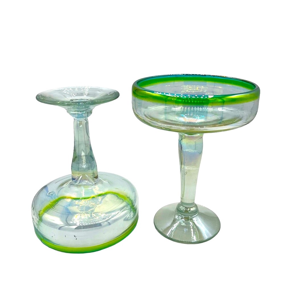 Bubble Glass Margarita Glasses - Picture 10 of 11